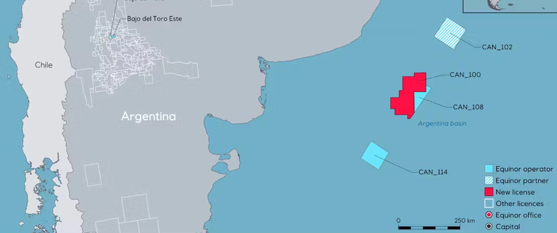 Equinor Sets Timeline for Exploration Well Offshore Argentina